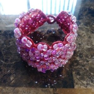 Hand-braid Beaded bracelet